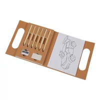 Kép 3/3 - PAINTING BAG színező szett, barna