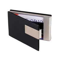 Kép 3/3 - COOL CARDS elegáns névjegykártyatartó, fekete, ezüst