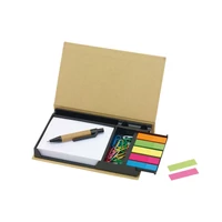 Kép 1/4 - DRAWER jegyzettömb, memobox, barna