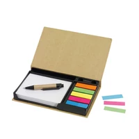 Kép 4/4 - DRAWER jegyzettömb, memobox, barna