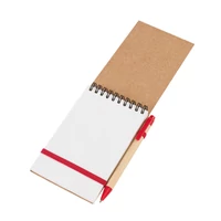 Kép 3/4 - RECYCLE jegyzetfüzet, vörös