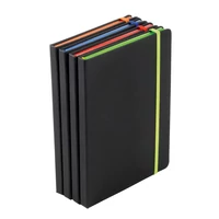 Kép 3/3 - LECTOR jegyzettömb DIN A6-os méretben, fekete, kék