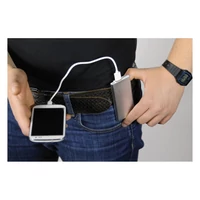 Kép 4/4 - CLIP powerbank, fehér, ezüst