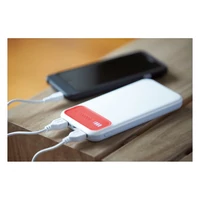 Kép 4/4 - SILICON VALLEY powerbank, fehér, vörös