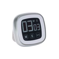 Kép 1/3 - TOUCH´N´COOK konyhai időmérő, ezüst ,  fehér