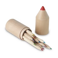 Kép 4/12 - COLORET 12 db ceruza fadobozban, fa