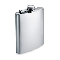 Kép 3/5 - SLIMMY FLASK Laposüveg, matt ezüst