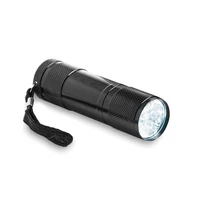 Kép 8/10 - LED PLUS LED elemlámpa bádogdobozban, fekete