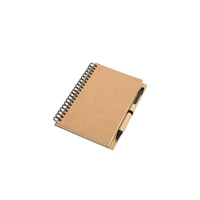 Kép 1/7 - BLOQUERO Jegyzetfüzet és toll, beige