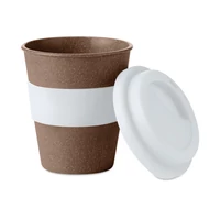 Kép 4/6 - ASTORIA ESPRESSO Bambuszrost/PP ivópohár,120 ml , barna