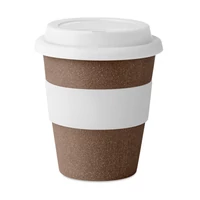 Kép 5/6 - ASTORIA ESPRESSO Bambuszrost/PP ivópohár,120 ml , barna