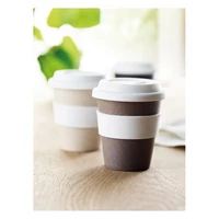 Kép 3/6 - ASTORIA ESPRESSO Bambuszrost/PP ivópohár,120 ml , barna