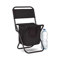 Kép 3/7 - SIT & DRINK Összehajtható szék + hűtőtáska , fekete