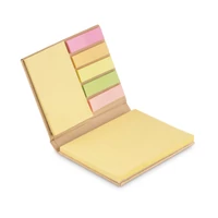 Kép 3/6 - RECYCLO Öntapadós jegyzettömb, beige