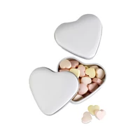 Kép 1/3 - LOVEMINT Cukorka szív alakú tartóban, fehér