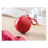 Kép 7/14 - NIMBUS Esőponcsó gömb tokban, piros