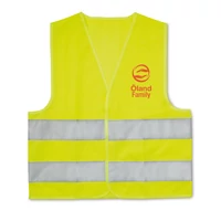 Kép 6/6 - MINI VISIBLE Gyermek láthatósági mellény, sárga
