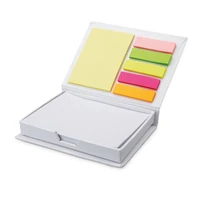 Kép 8/9 - MEMOKIT Asztali karton notesz, fehér