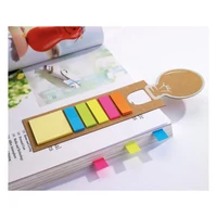 Kép 7/11 - IDEA Könyvjelző színes jelölőkkel, beige