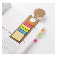 Kép 8/11 - IDEA Könyvjelző színes jelölőkkel, beige