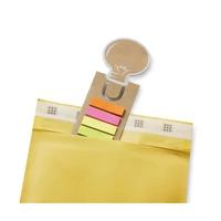Kép 10/11 - IDEA Könyvjelző színes jelölőkkel, beige