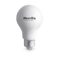 Kép 3/6 - LIGHT PU villanykörte stresszlabda, fehér