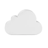 Kép 3/4 - CLOUDY Felhő alakú stresszlabda, fehér