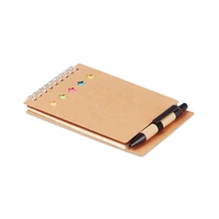 Kép 5/10 - MULTIBOOK Jegyzetfüzet tollal és jelölők , beige