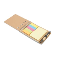 Kép 6/10 - MULTIBOOK Jegyzetfüzet tollal és jelölők , beige