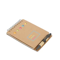 Kép 9/10 - MULTIBOOK Jegyzetfüzet tollal és jelölők , beige