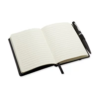 Kép 11/14 - NOTALUX A6-os jegyzetfüzet tollal, fekete