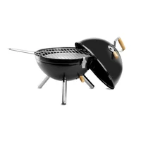Kép 1/8 - KNOCKING Grillező, fekete