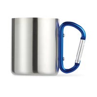 Kép 5/8 - TRUMBO Duplafalú bögre/karabiner fül, kék