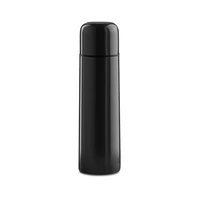 Kép 1/6 - CHAN Duplafalú termosz, 500 ml, fekete, gravírozva