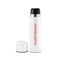 Kép 11/11 - CHAN Duplafalú termosz, 500 ml, fehér