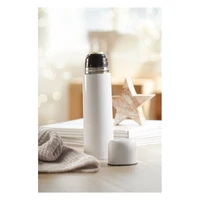 Kép 4/11 - CHAN Duplafalú termosz, 500 ml, fehér