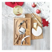 Kép 3/12 - WINE&CHEESE Sajt- és bor szett, fa