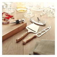 Kép 4/12 - WINE&CHEESE Sajt- és bor szett, fa