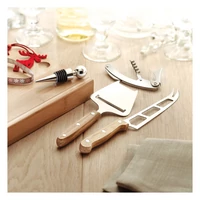 Kép 5/12 - WINE&CHEESE Sajt- és bor szett, fa