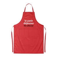 Kép 4/4 - FITTED KITAB Állítható kötény, piros