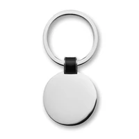 Kép 4/5 - ROUNDY Kerek kulcstartó, fekete