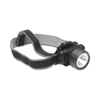 Kép 1/7 - LIGHT PRO Kerékpáros fejlámpa, fekete