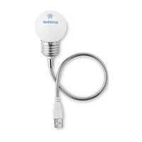 Kép 8/9 - BULBLIGHT USB olvasólámpa, fehér