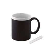 Kép 1/10 - CHALCKY Krétával írható bögre, 300 ml, fehér