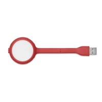Kép 1/4 - LUMIHUB 5 LED fény és 4 portos USB, piros