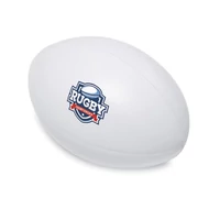 Kép 5/5 - MADERA Rugby labda alakú stesszlabda, fehér
