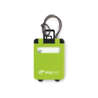 Kép 3/5 - TRAVELLER Műanyag bőröndcímke, zöld