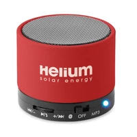 Kép 3/4 - ROUND BASS Kerek Bluetooth hangszóró, piros
