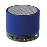 Kép 1/3 - ROUND BASS Kerek Bluetooth hangszóró, királykék