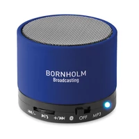 Kép 3/3 - ROUND BASS Kerek Bluetooth hangszóró, királykék